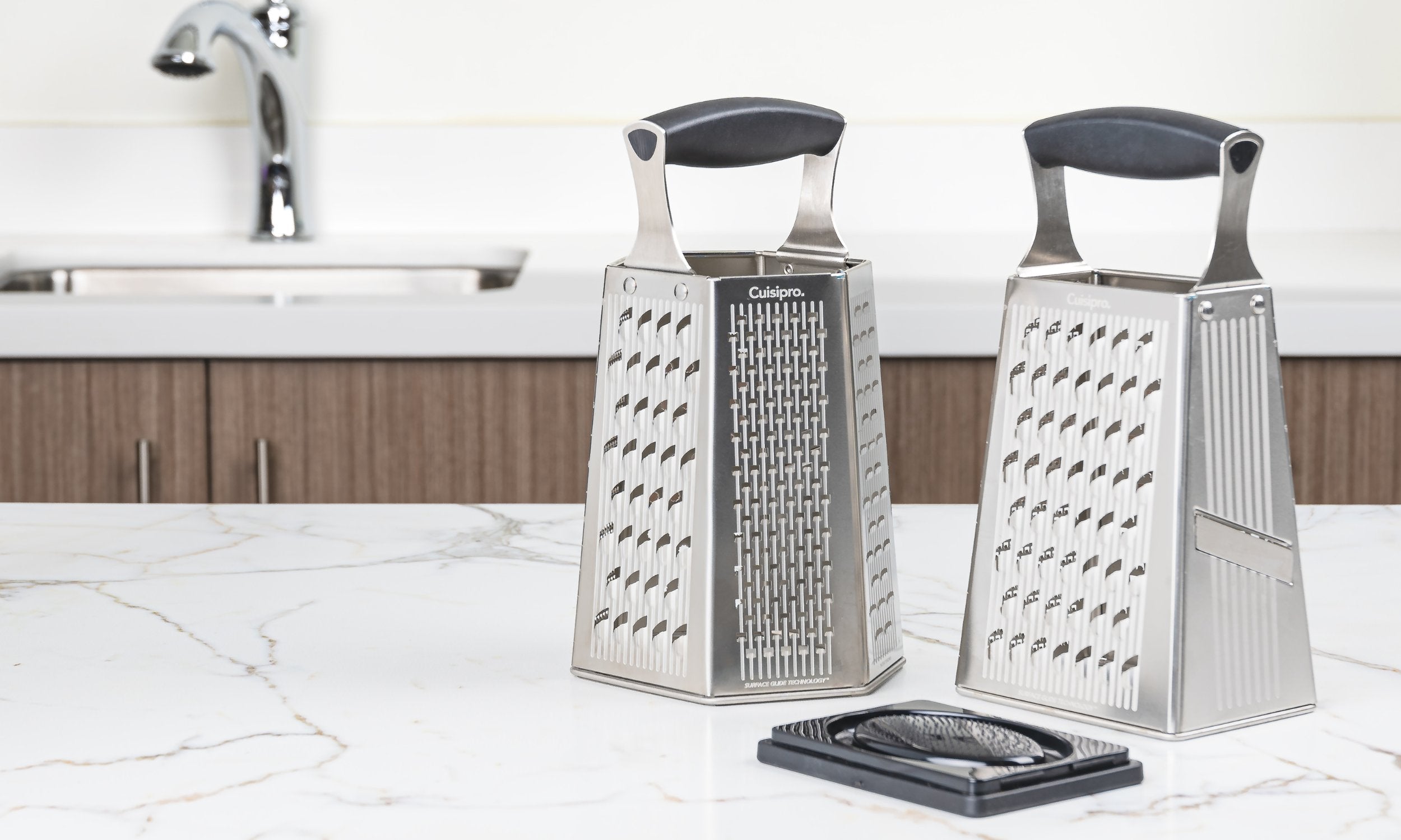 CUNSENR Professional Handheld Cheese Grater - Durable Cheese