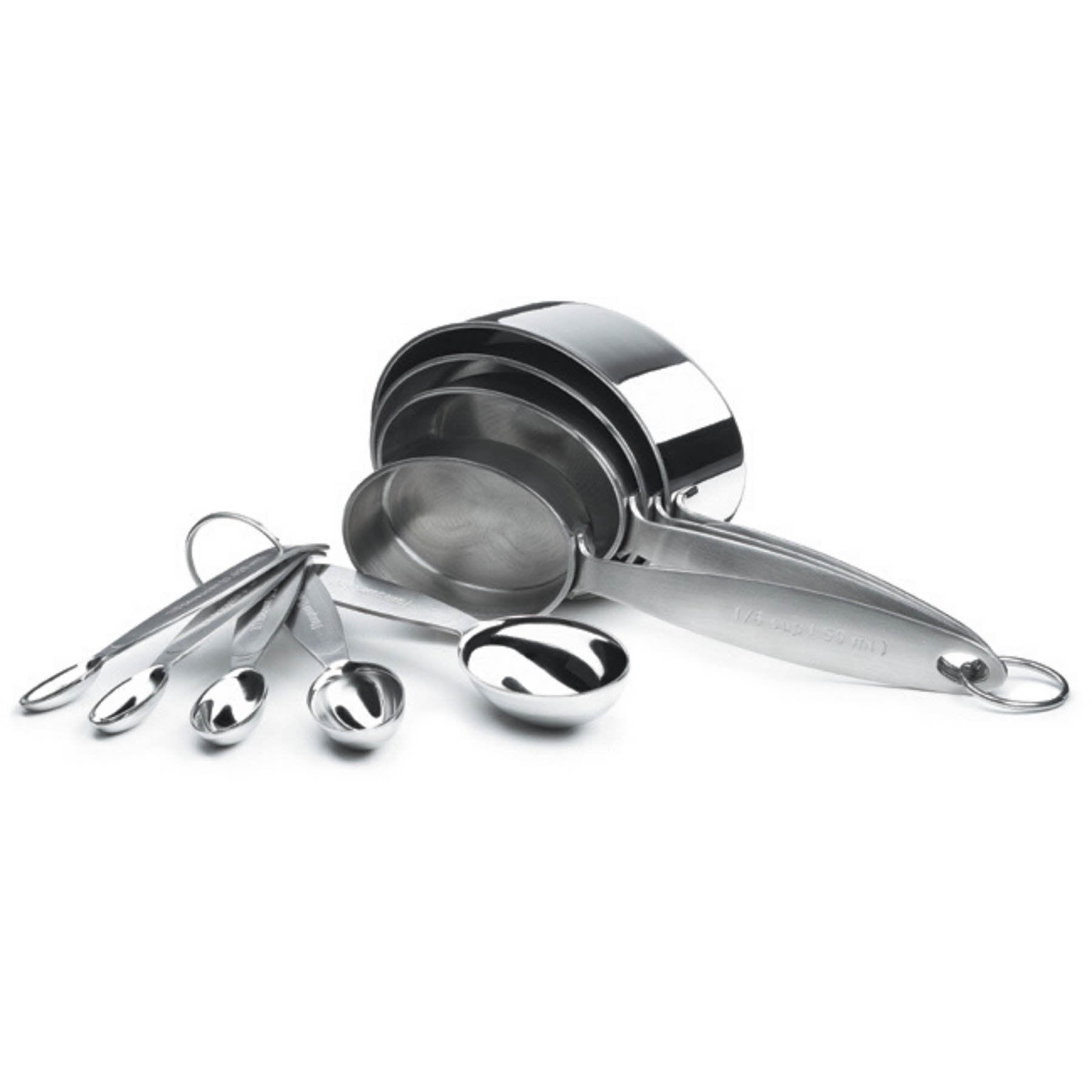 Cuisipro Stainless Steel Measuring Cup & Spoon Set, 1 ea - Harris