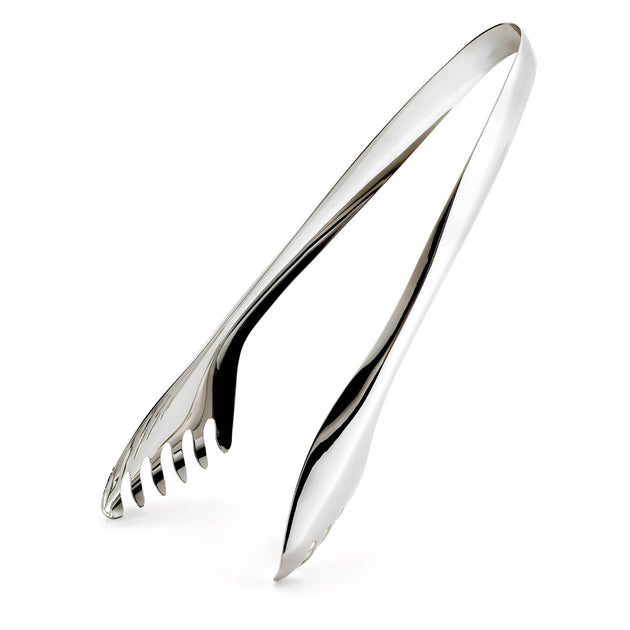 Cuisipro Silver Stainless Steel Salad Tongs - The Culinarium