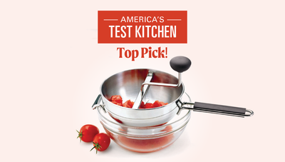 Why America’s Test Kitchen Chose the Cuisipro Deluxe Food Mill as Their Top Pick